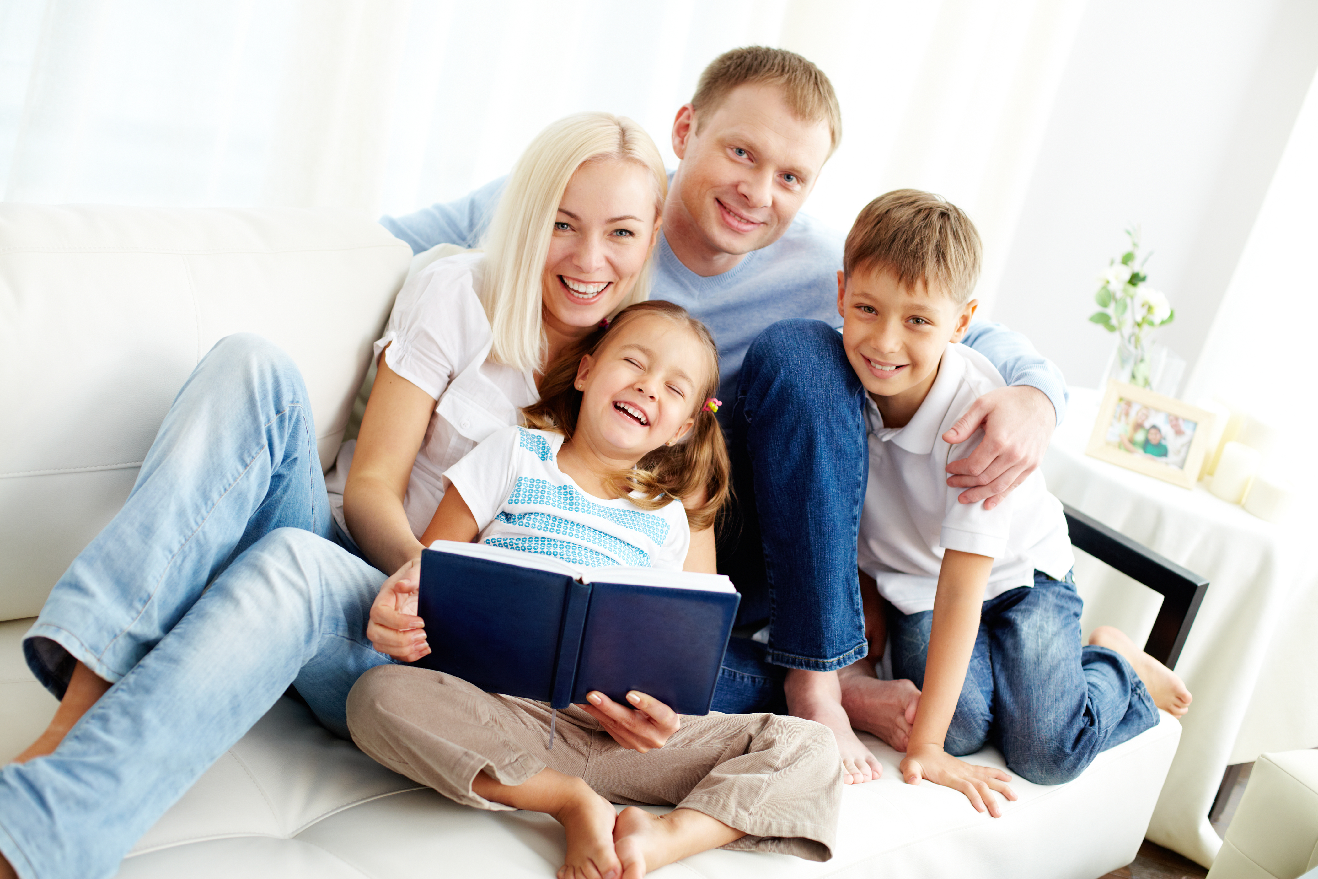 Healthy Family Family in Healthy Home